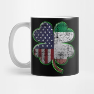 Irish American Flag St Patricks Day T-Shirt Mug